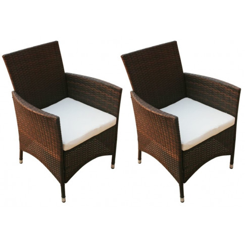 Krzesła ogrodowe Galippe z poduszkami