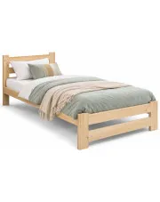 Drewniane łóżko dla seniora 90x200 - Berti 3X w sklepie Edinos.pl