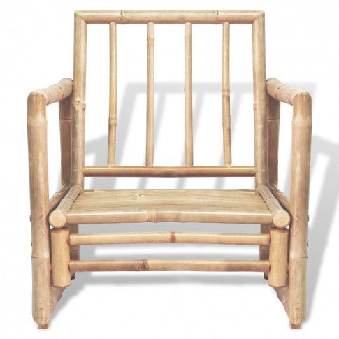 Krzesło ogrodowe z drewna bambusowego Mollie