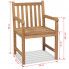 wymiary zestawu drewnianych krzeseł ogrodowych trina