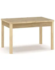 Prostokątny stół rozkładany ryflowany dąb artisan - Fienna 8X w sklepie Edinos.pl