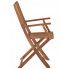 Szczegółowe zdjęcie nr 5 produktu Drewniane krzesła ogrodowe Tony 2 szt