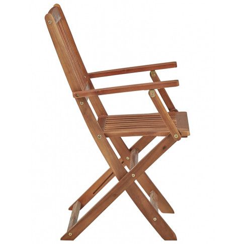 Szczegółowe zdjęcie nr 5 produktu Drewniane krzesła ogrodowe Tony 2 szt