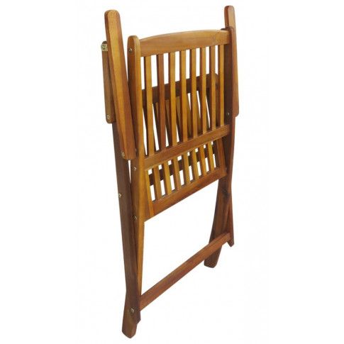 Szczegółowe zdjęcie nr 7 produktu Drewniane krzesła ogrodowe Tony 2 szt