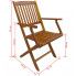 Szczegółowe zdjęcie nr 8 produktu Drewniane krzesła ogrodowe Tony 2 szt