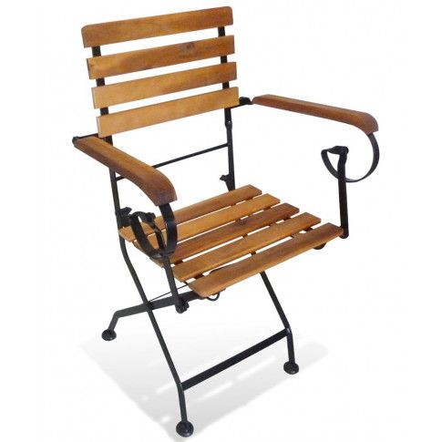 Szczegółowe zdjęcie nr 4 produktu Składane krzesła tarasowe Dixter 2X - 2 szt.