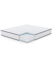 Materac sprężynowy 180x200 cm z pokrowcem - Haczi 8X w sklepie Edinos.pl