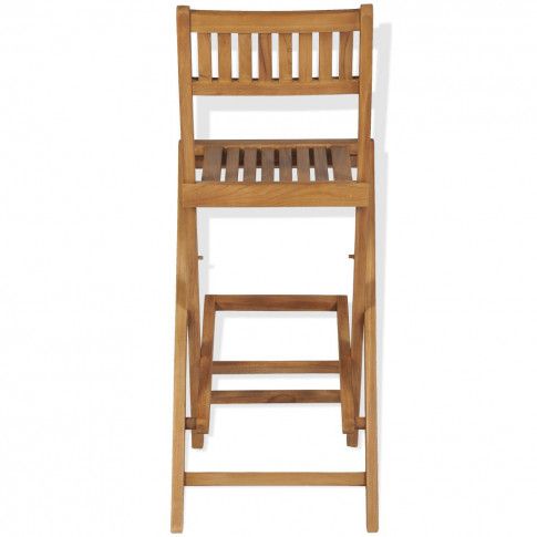 Drewniane krzesło barowe Connie