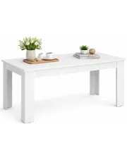 Biały skandynawski stół rozkładany - Sierra 13X w sklepie Edinos.pl