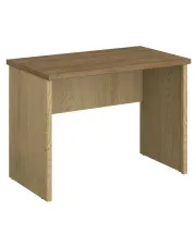 Proste biurko loft dąb cremona + dąb lefkas - Sevisso 6X w sklepie Edinos.pl