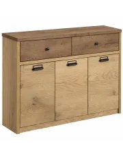 Duża komoda do przechowywania dąb cremona + dąb lefkas - Sevisso 15X w sklepie Edinos.pl