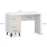 Wymiary biurka z szafką i szufladą Bilgo 8X biały + kaszmir