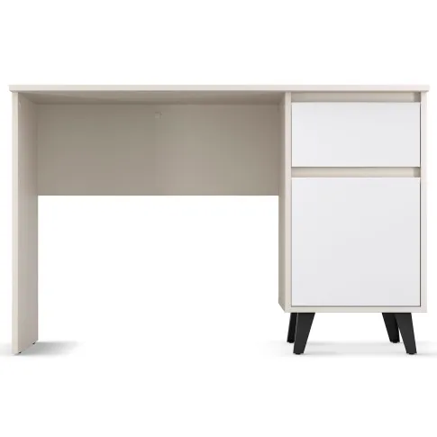 Skandynawskie biurko Bilgo 8X kaszmir + biały