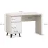 Wymiary biurka z szafką i iszuflada Bilgo 8X kaszmir + biały