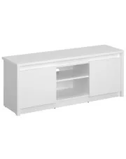 Skandynawska biała szafka RTV - Sierra 17X w sklepie Edinos.pl