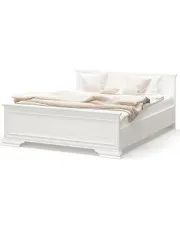 Łóżko klasyczne dwuosobowe 160x200 sosna anderson - Mefir 20X w sklepie Edinos.pl