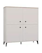 Duża komoda kaszmirowa na nóżkach - Gazdos 3X w sklepie Edinos.pl