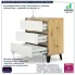 komoda 3 szuflady artisan bialy bilgo 4x