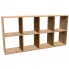 Fotografia Komorowy regał na zabawki dąb artisan - Atela 5X z kategorii Regały