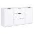 Biała nowoczesna komoda do przechowywania połysk - Fassia 3X