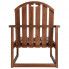 Szczegółowe zdjęcie nr 5 produktu Zestaw drewnianych krzeseł ogrodowych - Miris
