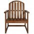 Szczegółowe zdjęcie nr 6 produktu Zestaw drewnianych krzeseł ogrodowych - Miris