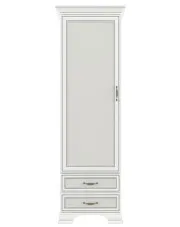 Regał zamykany z 2 szufladami fineline crema - Traviosa 10X w sklepie Edinos.pl