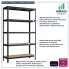 infografika regału czarnego Hendo 3X