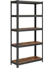 Metalowy regał z półkami 150 cm - Hendo 4X w sklepie Edinos.pl