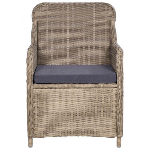 Szczegółowe zdjęcie nr 6 produktu Krzesła ogrodowe z poduszkami Grafton 2 szt - brąz