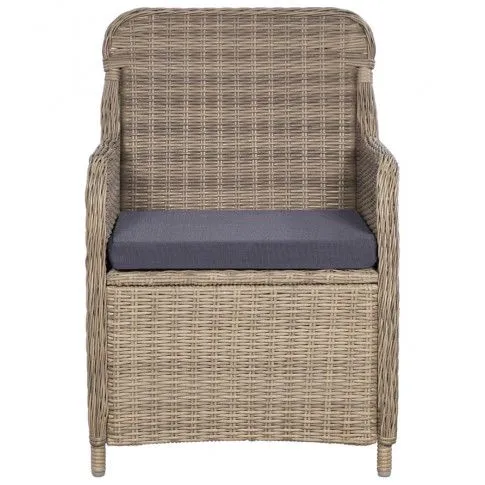 Szczegółowe zdjęcie nr 6 produktu Krzesła ogrodowe z poduszkami Stili 2 szt - brąz