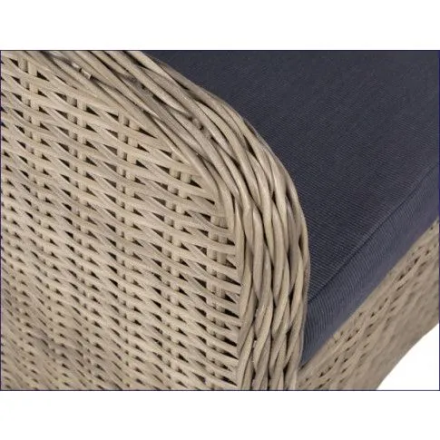 Szczegółowe zdjęcie nr 9 produktu Krzesła ogrodowe z poduszkami Stili 2 szt - brąz