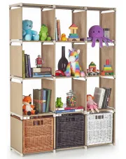 Dziecięcy regał z półkami na zabawki - Viona  w sklepie Edinos.pl