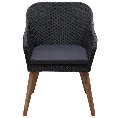 Szczegółowe zdjęcie nr 7 produktu Zestaw krzeseł ogrodowych Fring - czarny