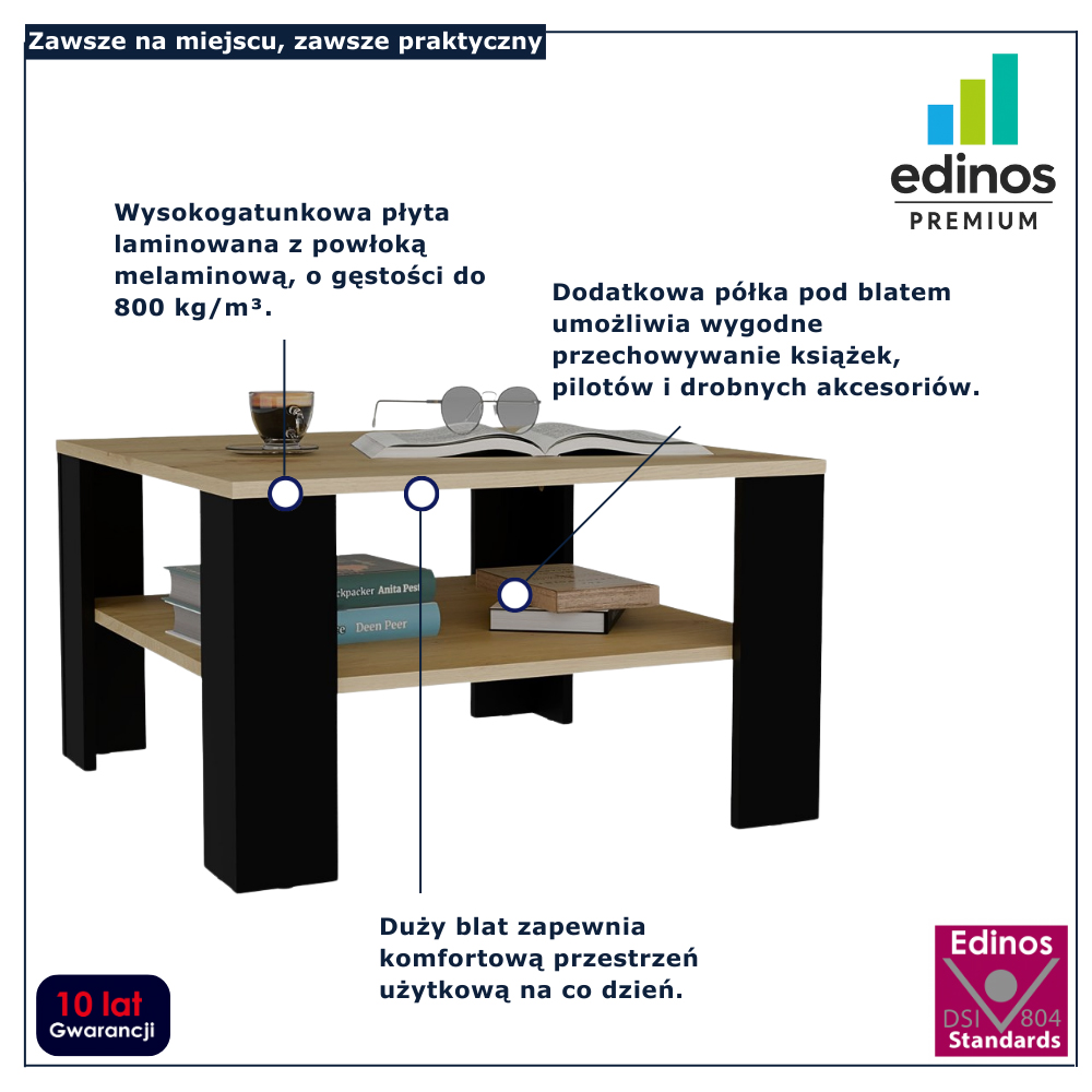 infografika stolika do salonu