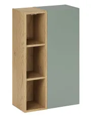 Zielona szafka łazienkowa na ścianę - Verdessa 8X w sklepie Edinos.pl