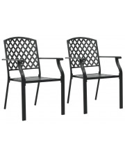 Zestaw metalowych krzeseł ogrodowych - Talas w sklepie Edinos.pl