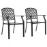 Zestaw metalowych krzeseł ogrodowych Talas