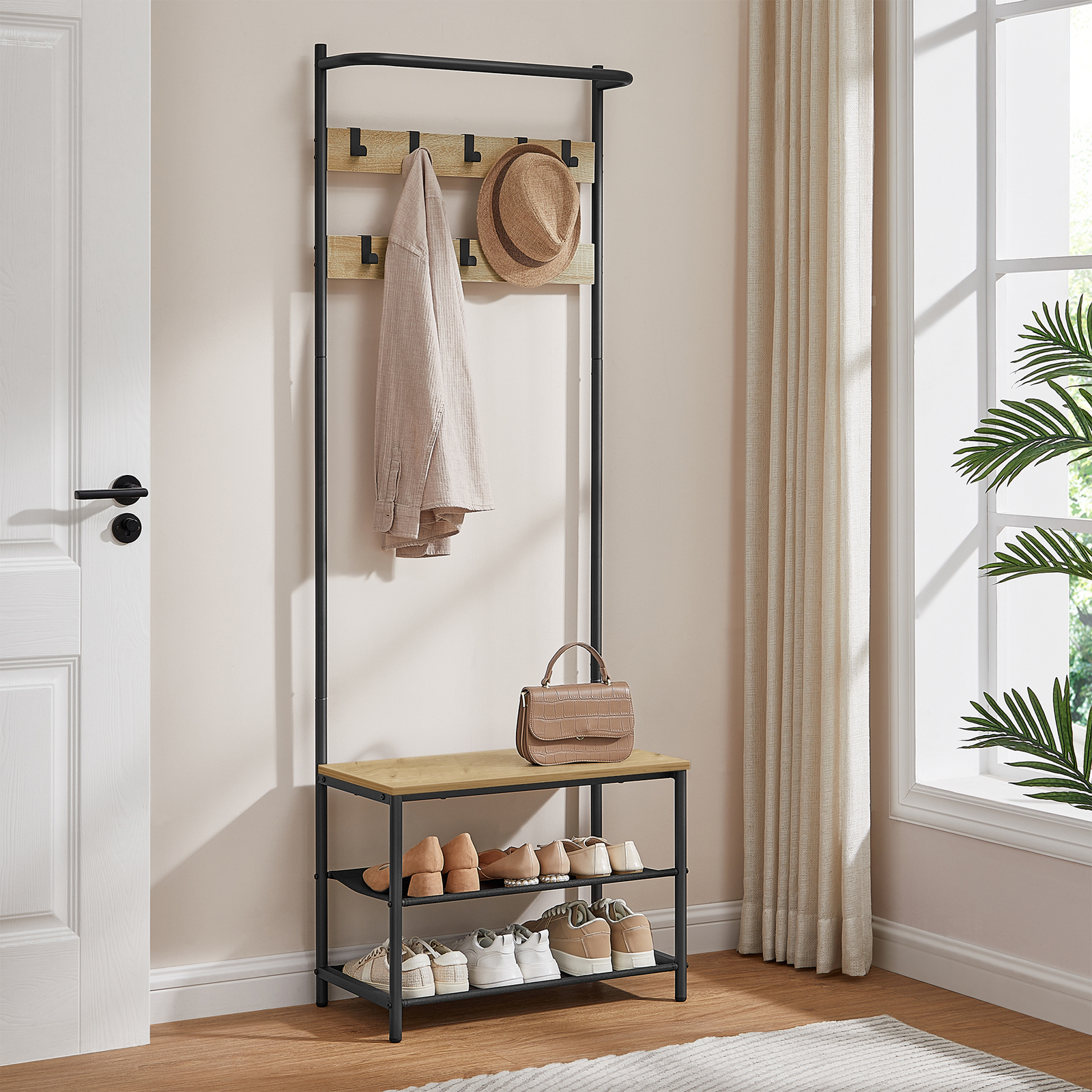 Aranżacja przedpokoju z wieszakiem