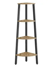 Narożny regał na książki dąb artisan - Cassine 3X w sklepie Edinos.pl