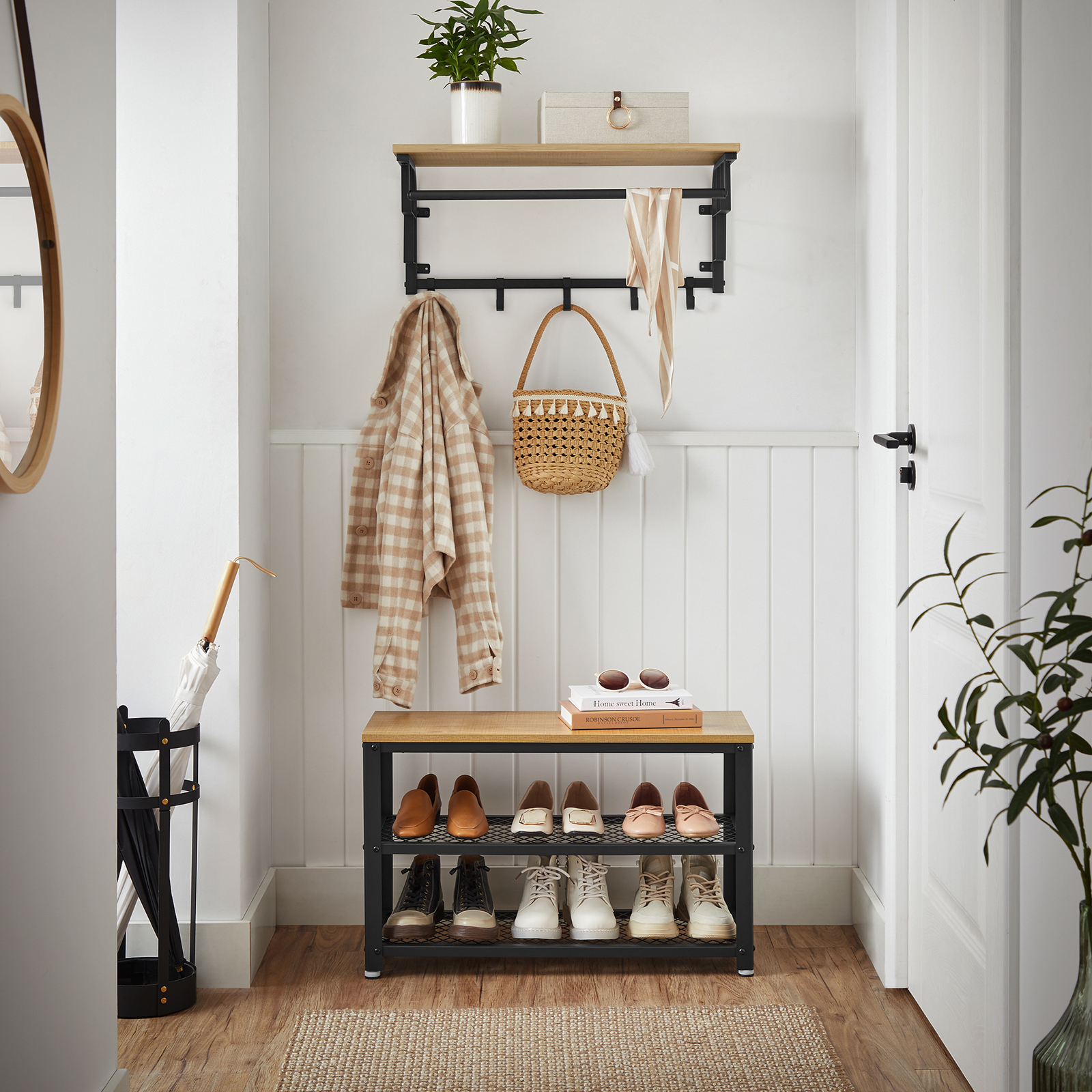 Aranżacja wnętrza wieszakiem