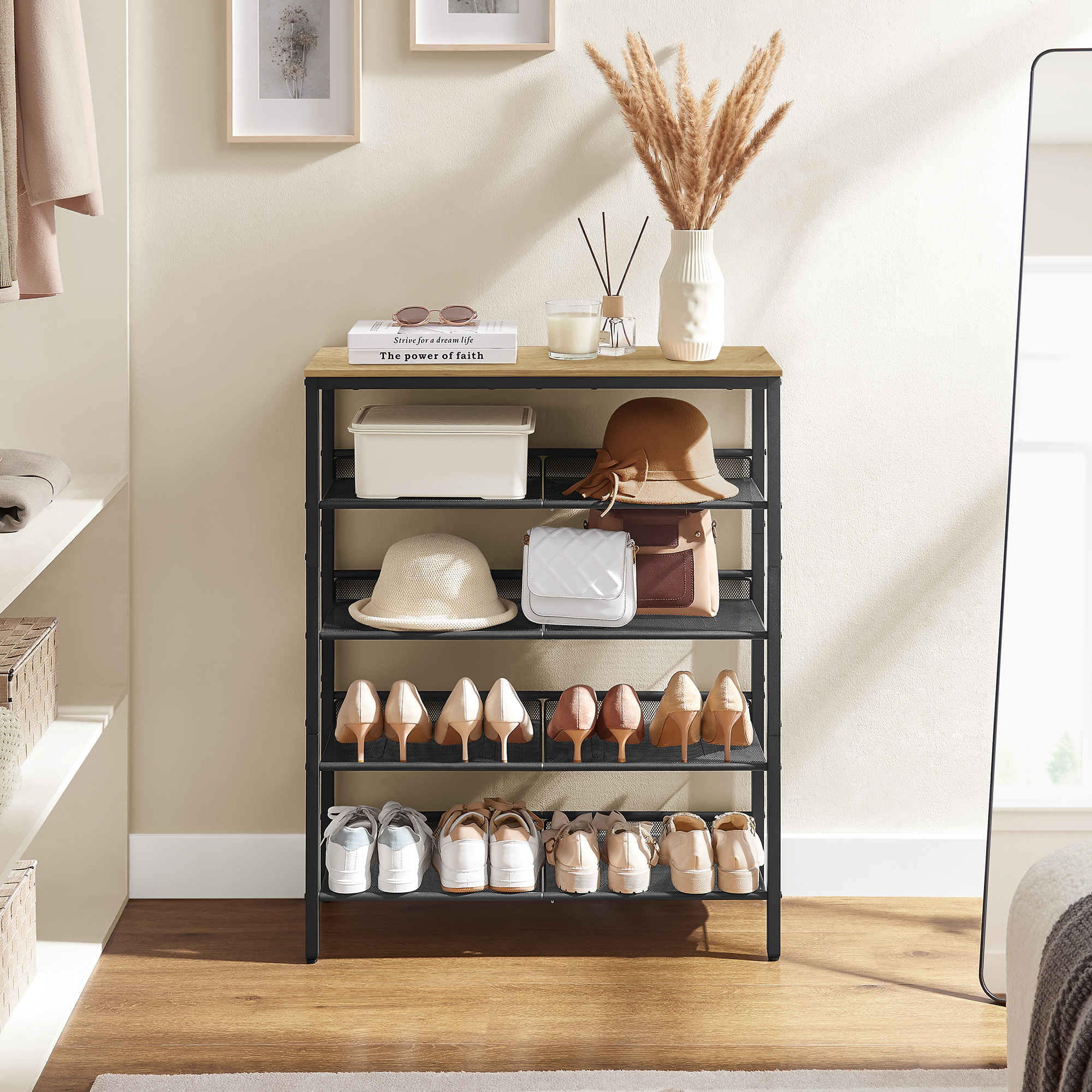 Aranżacja wnętrza z szafka na buty