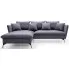 Grafitowa sofa narożna Pessio 4X