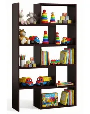 Rozsuwany regał na zabawki wenge - Inglis 3X w sklepie Edinos.pl