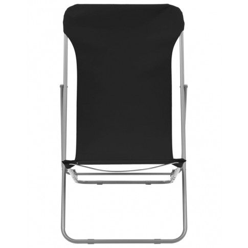 Szczegółowe zdjęcie nr 6 produktu Składane krzesła plażowe Dino - czarne