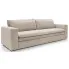 waniliowa sofa sztruksowa z funkcja spania eriena 3x