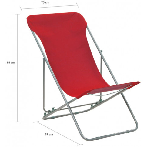 Wymiary krzesła ogrodowego Loretto