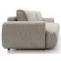 Sofa nowoczesna rozkładana Evonis ciepły szary