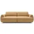 Miodowa sofa z funkcją spania Evonis