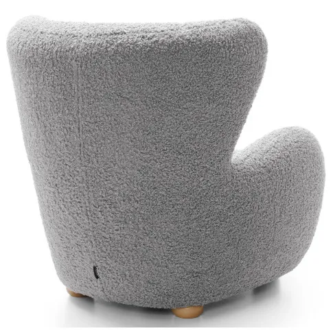 Szary fotel uchacz do tv Palori